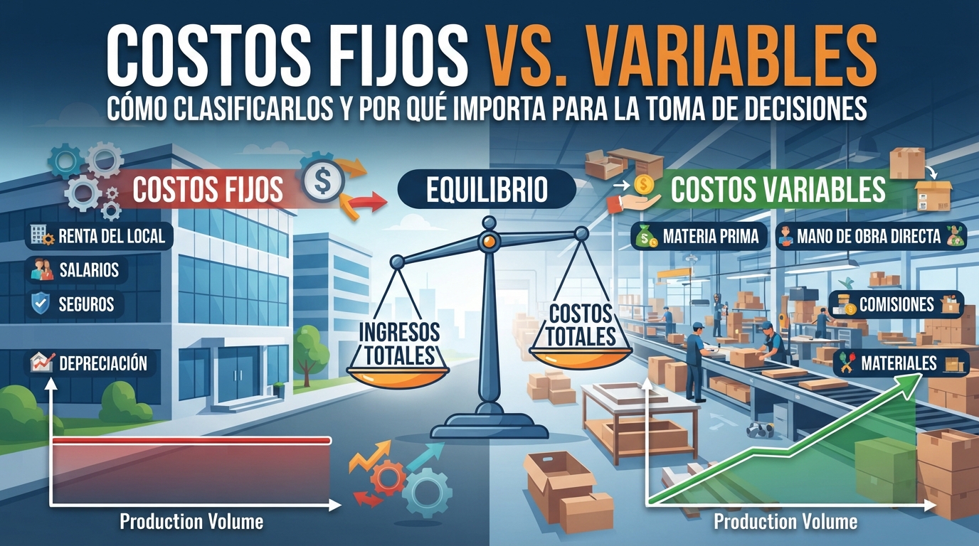 costos fijos vs. variables cómo clasificarlos y por qué importa para la toma de decisiones