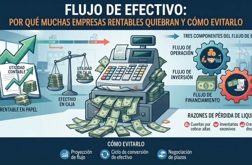 flujo de efectivo por qué muchas empresas rentables quebran y cómo evitarlo